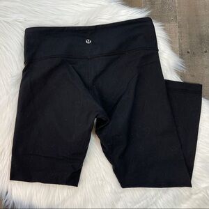 Lululemon Black Crop size 6